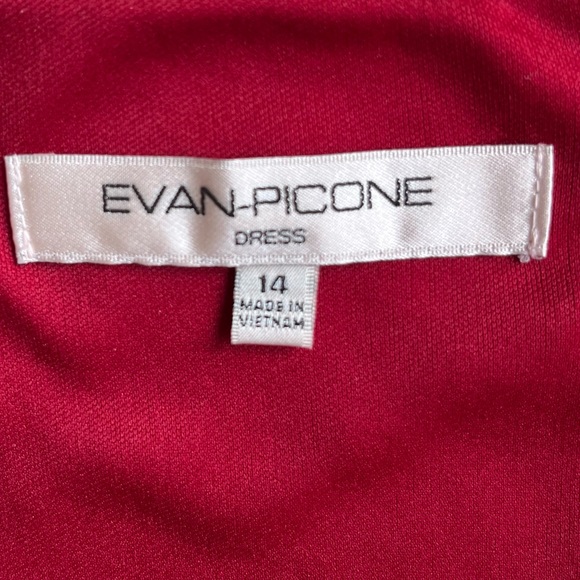 Evan Picone red dress - Picture 13 of 13